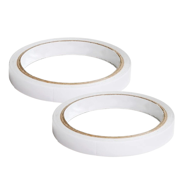 CINTA DOBLE CONTACTO 12 MM 2.5 MTS X 2U