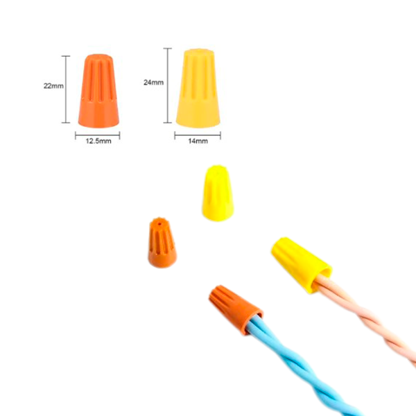conector-conico.png CONECTOR CONICO AMARILLO - NARANJA