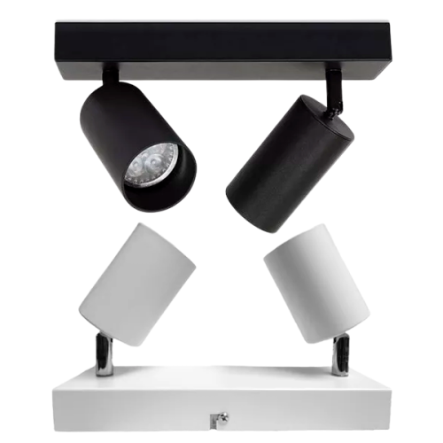 FOCO SOBREPUESTO DECO NEGRO/BLANCO
