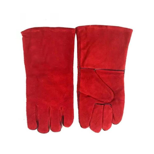 GUANTE DE SOLDAR INDUSTRIAL ROJO