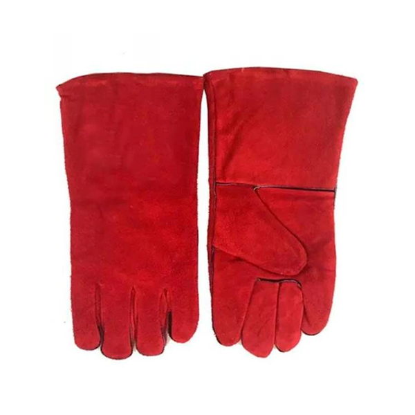GUANTE DE SOLDAR INDUSTRIAL ROJO